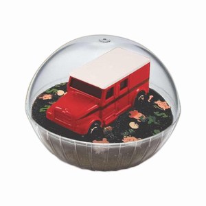 Mobile Armored Truck Crystal Globes, Custom Decorated With Your Logo!