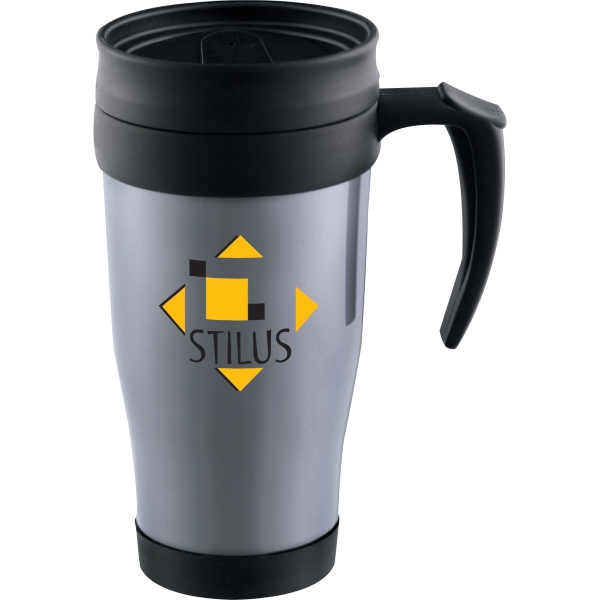 Plastic Travel Mugs, Custom Printed With Your Logo!