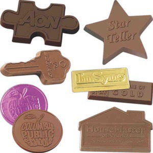 Molded Chocolates, Custom Imprinted With Your Logo!