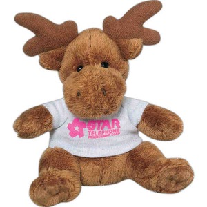 Stuffed Moose, Custom Printed With Your Logo!