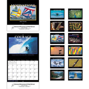 Custom Printed Motivational Executive Calendars