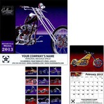 Custom Printed Motorcycle Mania Wall Calendars