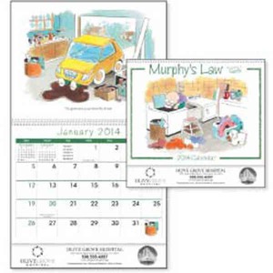 Murphys Law Appointment Calendars, Custom Decorated With Your Logo!