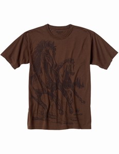 Mustangs Wildlife Tee Shirts, Custom Designed With Your Logo!