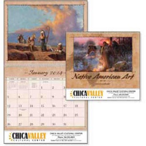 Native American Art Appointment Calendars, Custom Decorated With Your Logo!