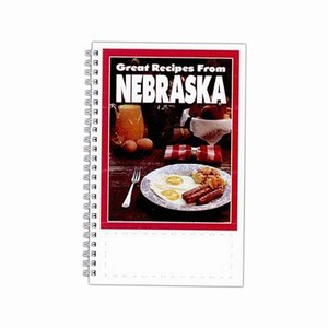 Nebraska State Cookbooks, Custom Made With Your Logo!
