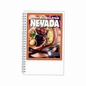 Custom Printed Nevada State Cookbooks