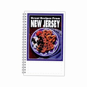 New Jersey State Cookbooks, Custom Decorated With Your Logo!