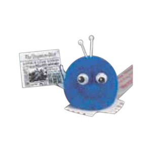 Newspaper Holding Weepuls, Custom Printed With Your Logo!