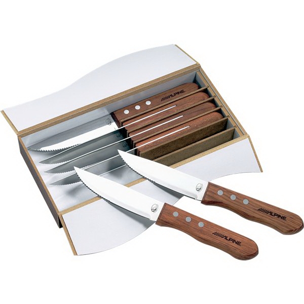 Canadian Manufactured Niagara Cutlery Steak Knife Sets, Personalized With Your Logo!