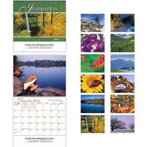 North American Wildlife Executive Calendars, Custom Made With Your Logo!