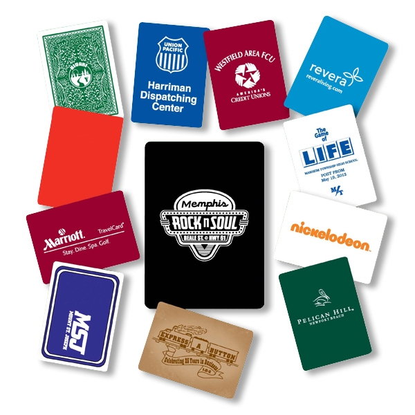 Casino Style Playing Cards, Custom Printed With Your Logo!
