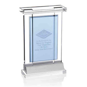 Optical Crystal Achievement Awards, Custom Imprinted With Your Logo!