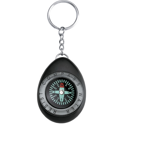 Custom Printed 1 Day Service Compass and Thermometer Keytags