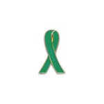 Custom Imprinted Ovarian Cancer Awareness Ribbon Pins