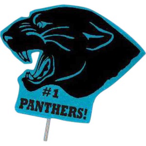 Panther Mascot Signs, Custom Imprinted With Your Logo!