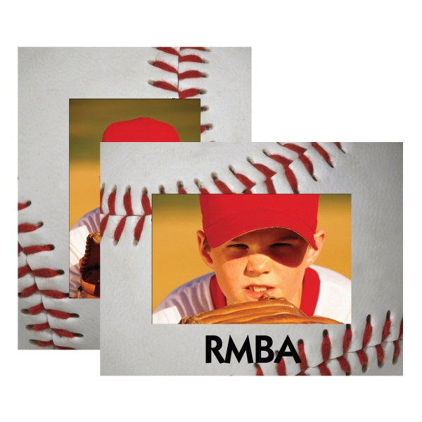 Baseball Paper Picture Frames, Customized With Your Logo!