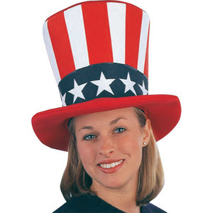 Patriotic Themed Hats, Custom Printed With Your Logo!