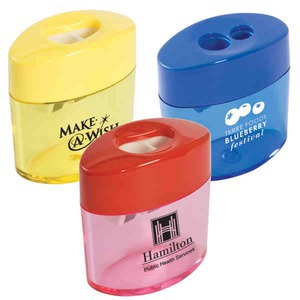 Pencil and Crayon Sharpeners, Custom Printed With Your Logo!