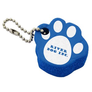 Pet Paw Floating Keychains, Custom Imprinted With Your Logo!