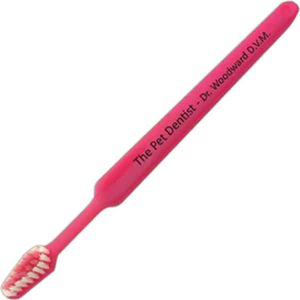 Pet Toothbrushes, Custom Imprinted With Your Logo!