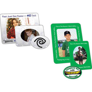 Photo Frame Magnets, Custom Printed With Your Logo!