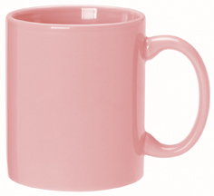 Pink Color Mugs, Customized With Your Logo!