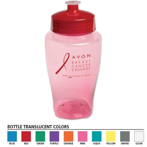 Pink Color Sport Bottles, Custom Printed With Your Logo!