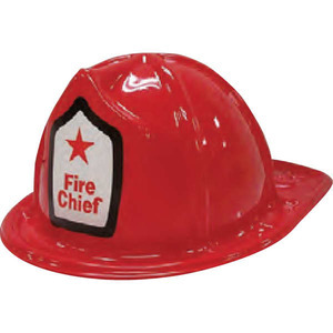 Plastic Fire Chief Hats, Custom Imprinted With Your Logo!