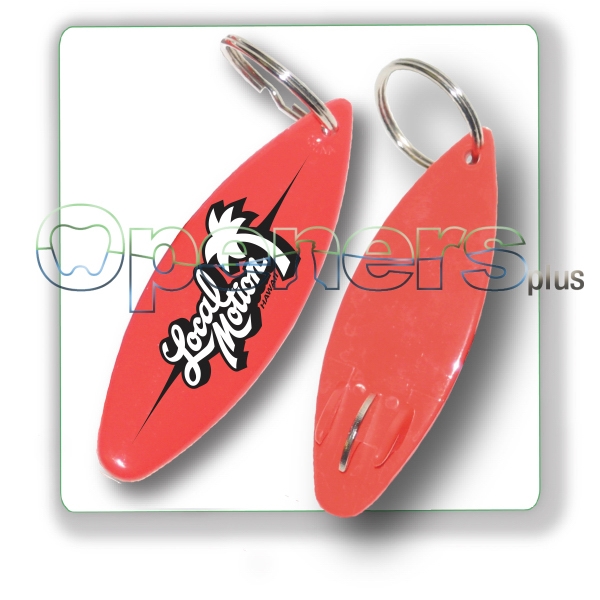 Surfboard Shaped Bottle Openers, Custom Imprinted With Your Logo!