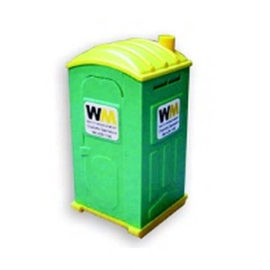Portable Toilet Porta Potty Shaped Stress Relievers, Custom Imprinted With Your Logo!
