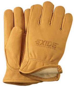Premium Grain Deerskin Gloves, Custom Printed With Your Logo!