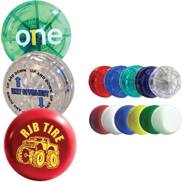 Red Color Yo-yos, Custom Made With Your Logo!