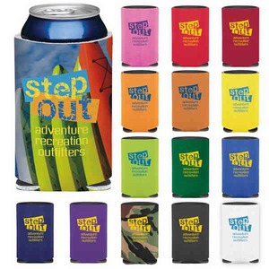 Purple Color Can Coolers, Custom Printed With Your Logo!