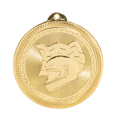 Racing BriteLazer Medals, Custom Decorated With Your Logo!
