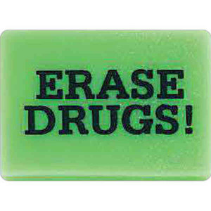 Rectangle Shaped Erasers, Custom Printed With Your Logo!