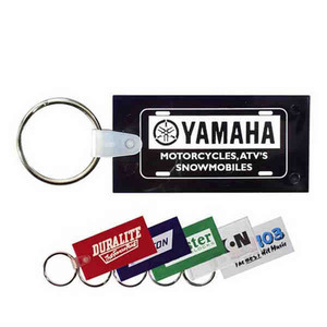Rectangular Shaped Key Tags, Personalized With Your Logo!