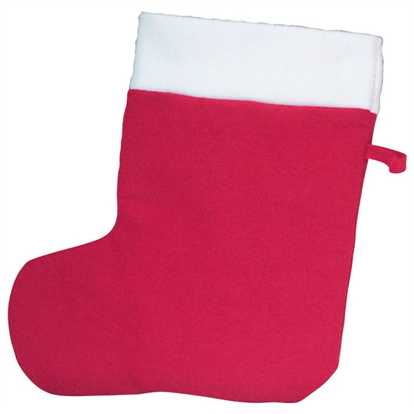Christmas Holiday Felt Stockings, Customized With Your Logo!