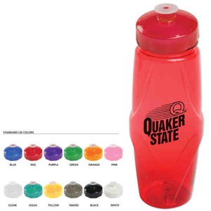 Red Color Sport Bottles, Custom Printed With Your Logo!