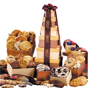 Red Towers Food Gifts, Customized With Your Logo!