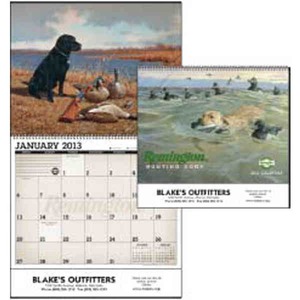Remington Hunting Dogs Appointment Calendars, Customized With Your Logo!