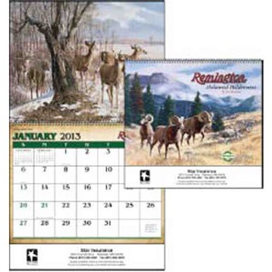Remington Untamed Wilderness Appointment Calendars, Custom Decorated With Your Logo!