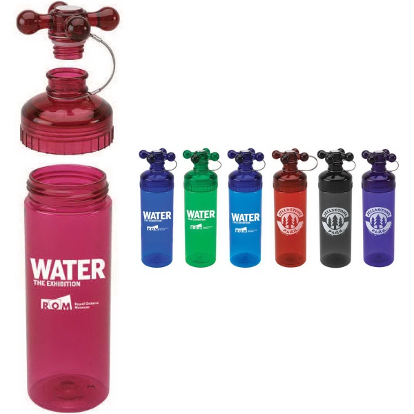 Plumbing Theme Water Bottles, Custom Imprinted With Your Logo!