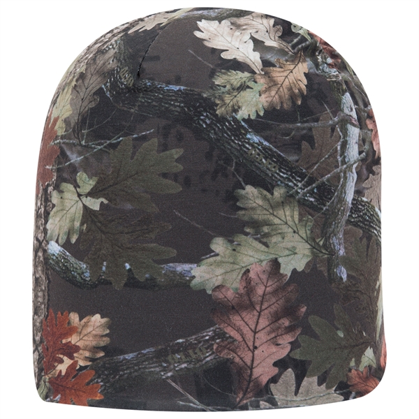 Camouflage Knit Caps, Custom Printed With Your Logo!