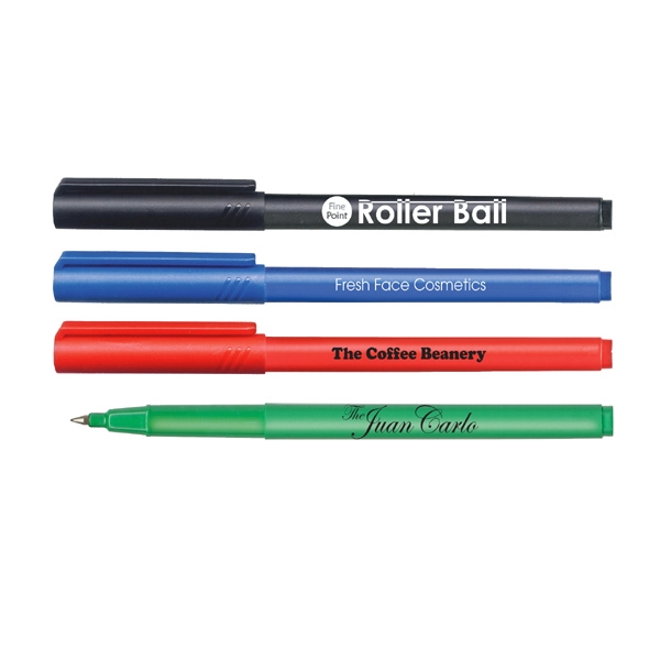 Cap Off Rollerball Pens, Custom Imprinted With Your Logo!