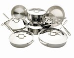 Safety, Recognition and Incentive Program All-Clad 18/10 14 Piece Stainless Cookware Set!