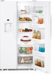 Safety, Recognition and Incentive Program GE 22.0 Cu. Ft. Side-By-Side Refrigerator with Water and Ice Dispenser!