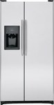 Safety, Recognition and Incentive Program GE ENERGY STAR® 22.0 Cu. Ft. Stainless Steel Side-by-Side Refrigerator with Dispenser!