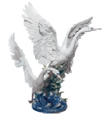 Safety, Recognition and Incentive Program Lladro 'Swans Take Flight' Sculpture!