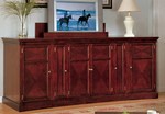 Safety, Recognition and Incentive Program Kathy Ireland 3 Unit Buffet Height Entertainment Center!